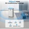 12000 BTU Air Conditioner Portable for Room 4-IN-1 Portable Air Conditioners Cooling Up to 400sq.ft Portable AC Unit <53dB Room Air Conditioner(14000BTU)
