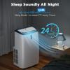 12000 BTU Air Conditioner Portable for Room 4-IN-1 Portable Air Conditioners Cooling Up to 400sq.ft Portable AC Unit <53dB Room Air Conditioner(14000BTU)