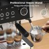 COWSAR (2025 New) Espresso Machines with Built-in Anti-Clog, 20 Bar Expresso Coffee Machines with Milk Frother Steam Wand, Tamping Tool, Espresso Machine with Grinder for Latte, Cappuccino, Americano(Espresso Maker Pro)