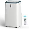 12000 BTU Air Conditioner Portable for Room 4-IN-1 Portable Air Conditioners Cooling Up to 400sq.ft Portable AC Unit <53dB Room Air Conditioner(12000 BTU)