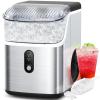 imageCOWSAR Nugget Ice Makers Countertop Soft Chewable Crushed Ice Maker Machine Portable Pebble Ice Maker Countertop 34LbsDay SelfCleaning OneButton Operation Ice Machine for Home Kitchen Party