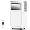 imageCOWSAR 8000 BTU Portable Air Conditioners Cools Up to 350 SqFt Portable AC Unit with Remote Builtin Cool Dehumidifier Fan Sleep Modes Room Air Conditioners with LED DisplayInstallation Kits